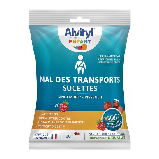 Alvityl Mal Transport Pacifier 10unts