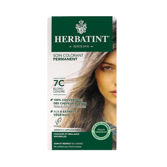 Herbatint Tinte Cabello Nro 7C Rubio Cenizo 150ml