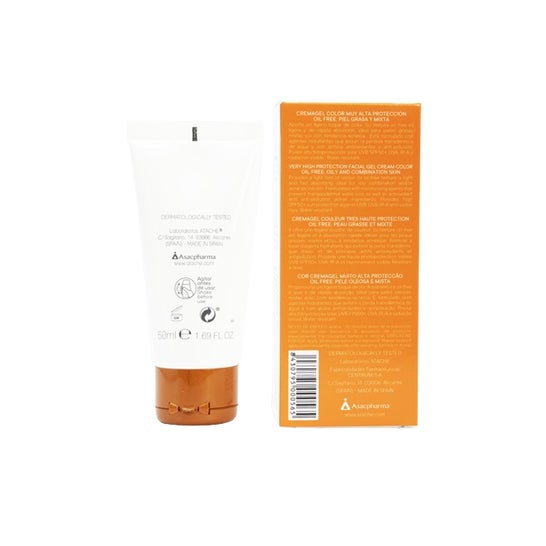 Atache Be Sun Gel-Creme Colour Spf50+ 50ml