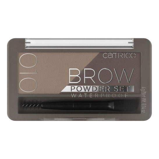 Catrice Brow Powder Set Waterproof 010 Brown 4g