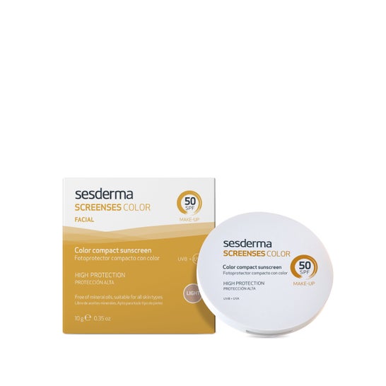 Sesderma Screenses creme com cor SPF50 + tom claro 10g