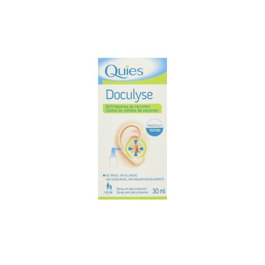 Quies Doculyse spray de limpeza auricular 30ml