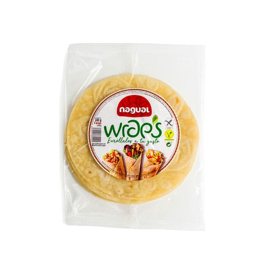 Nagual Wraps sem glúten 240g