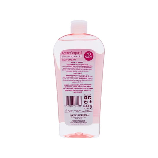 Instituto Espanhol Aceite Corporal de Rosa Mosqueta 400ml