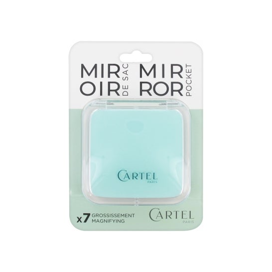 Saco Cartel Vitry Mirror Square Green 8,5cm x7 1 Unidade
