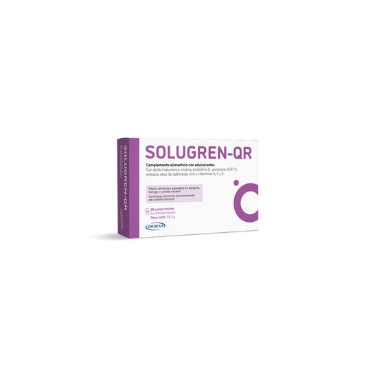 Solugren Qr 30 Comprimidos orais