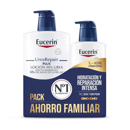 Eucerin® Urea-repair Plus Locion 10% 1000ml + 400ml EUCERIN,