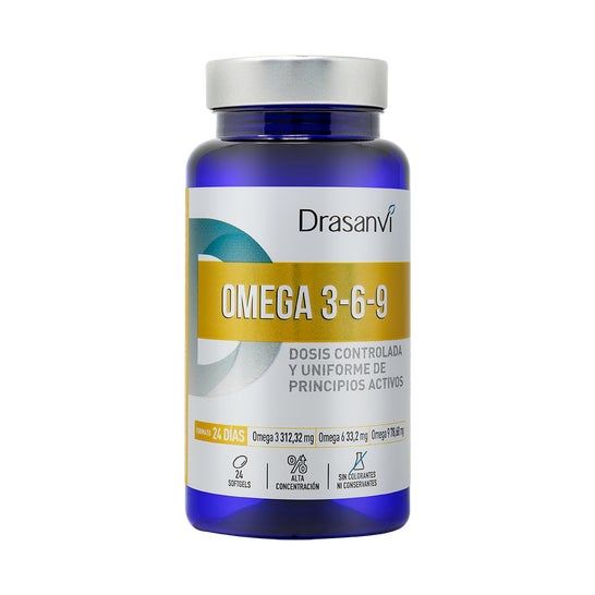 Drasanvi Nutrabasics Ómega 3,6 e 9 24 Pérolas