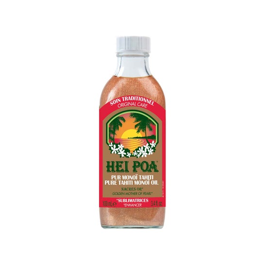Hei Poa Pure Monoï Tahiti Pearly Gold Sublimadores 100ml