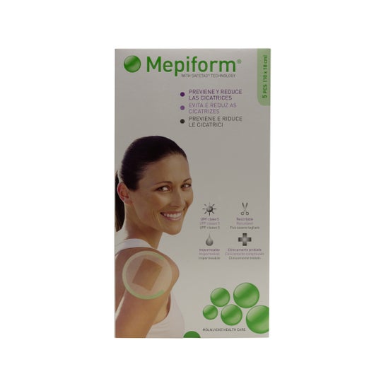 Mepiform Pensos Silicone Redutores Cicatriz 10 x 18cm 5unids
