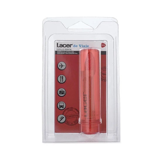 Lacer escova de dentes adulto viagem 1ud