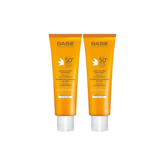 Babé Fotoprotector Oil Free Spf50 2x50ml