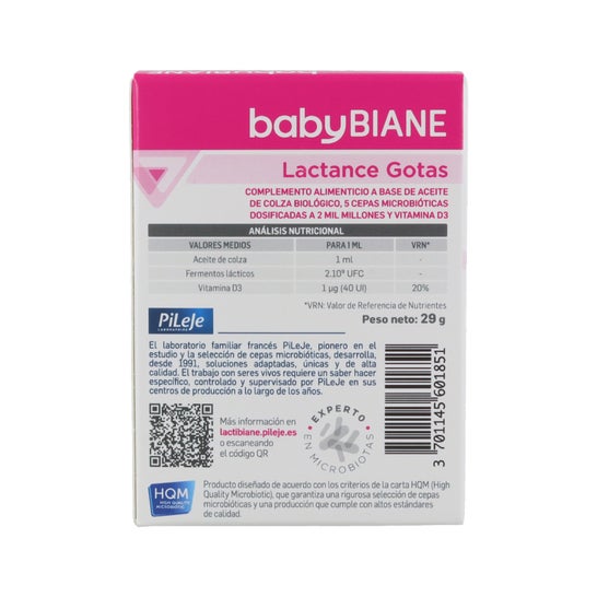Gotas de Lactibiane para crianças 30ml