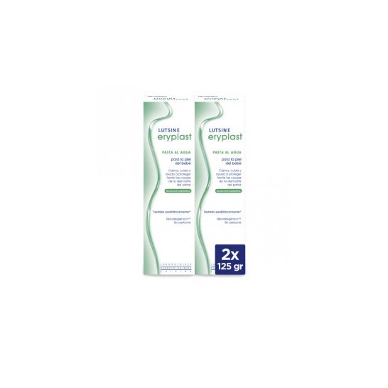 Creme de Fraldas à Base de Água Eryplast para Bebés 2 x 125ml