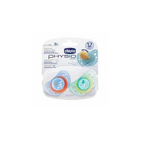 Chicco ™ pacio physio borracha azul ar 12 meses + 2ds