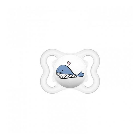 Mam Supreme Silicone Soother 2-6M Blue 1 peça