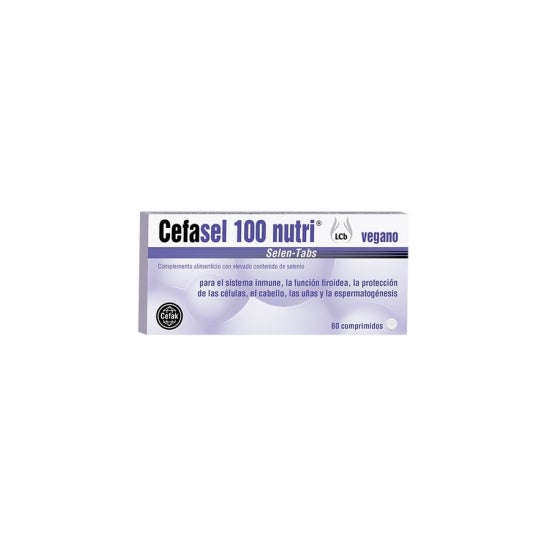 Cefak 100 Nutri Selenium 60 Comp.