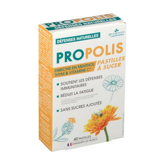 3 Propolis Propolis Chips Pastilhas  Sucção