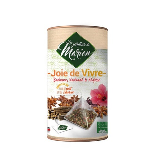 Les Jardins de Marion Té de Hierbas Joie de Vivr 110g