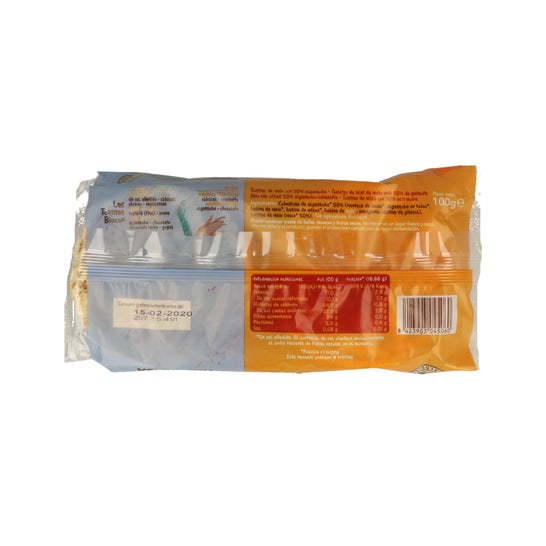 Biocop Tort. Milho alfarroba Bio 100g