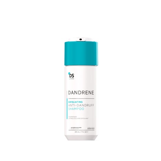 Shampoo esfoliante Dandrene com tecnologia anticaspa 205ml