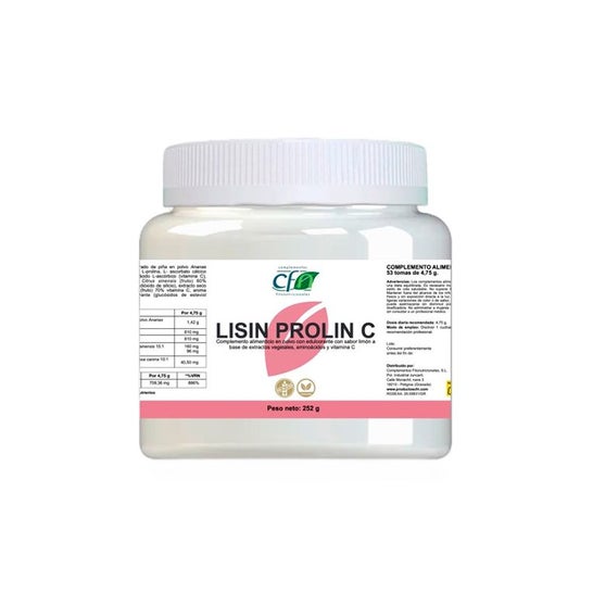 Cfn L-lisina - Prolina - Vitamina C 225g 50 Envelopes