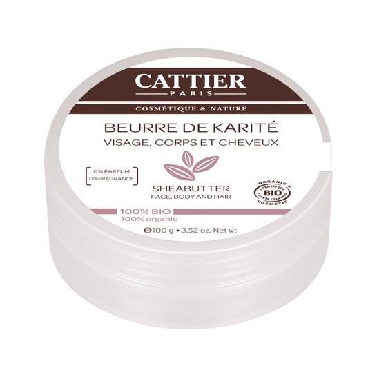 Manteiga de Karité Cattier Bio 100g