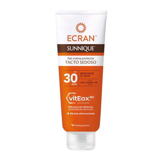 Ecran Sunnique Gel Crema Tacto Seda Spf30 250ml