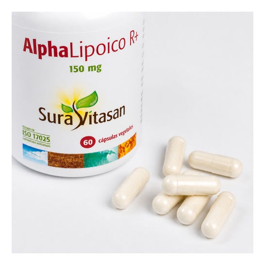 Sura Vitasan Ácido Alfa Lipoico R+ 150mg 60 cápsulas