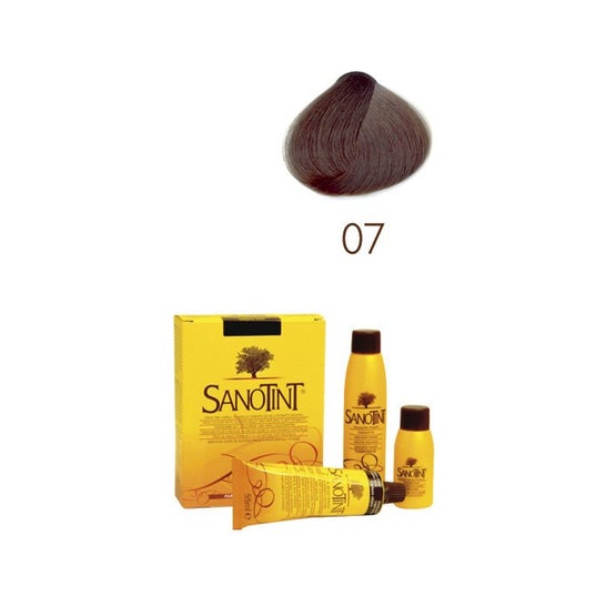Santiveri Sanotint nº07 cor marrom cinza 125ml