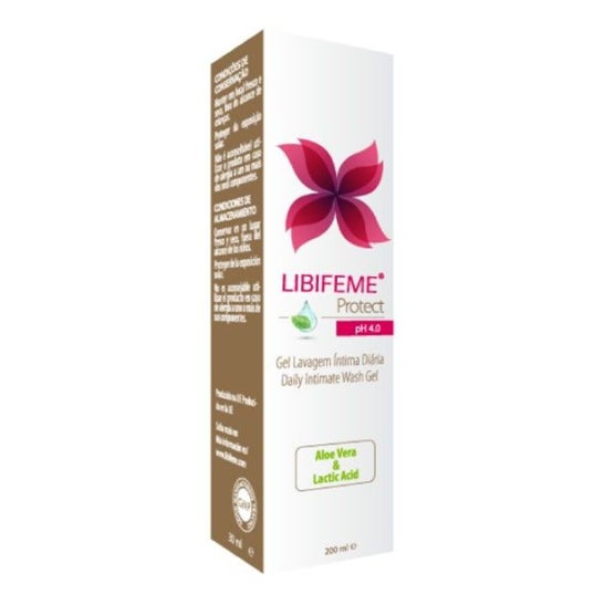 LIBIFEME PROTECT Gel Lavagem Íntima (200 ml)