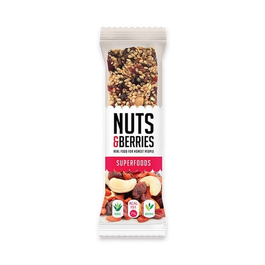 Nuts&Berries Bar Superfoods 40g