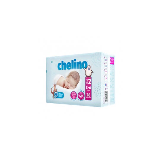 Chelino Fashion & Love fraldas T2 3-6 kg 28uds