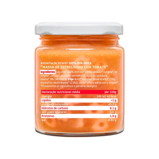 Sorriso Potito Cachitos Cachitos Estrellitas com Tomate Eco 230g
