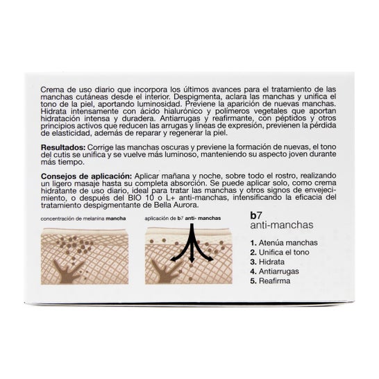 Bella Aurora B7 pele normal-seca anti-mancha 50ml