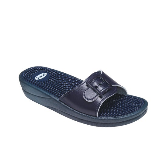 Scholl New Massage Navy Blue Size 40 1 Par