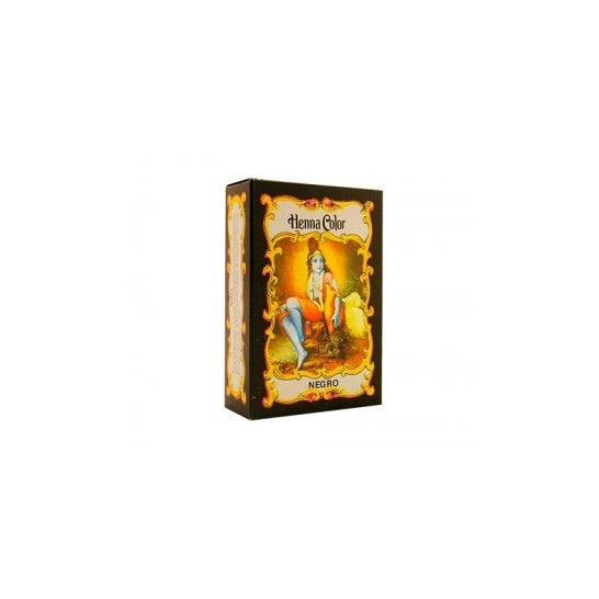 Radhe Shyam Henna cor preta 100ml