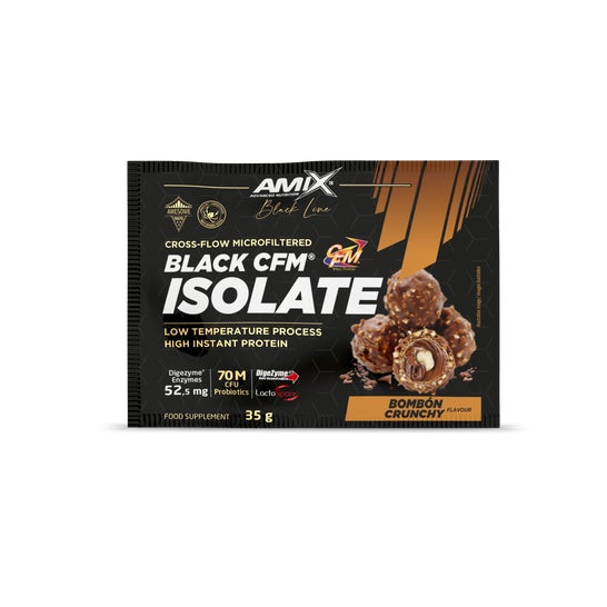 Amix Black CFM Isolate Bombón Crujiente 35g