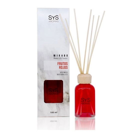 Sys Estuche Ambientador Mikado Fruto Rojos 100ml Sys Estuche Ambientador Mikado Fruto Rojos 100ml