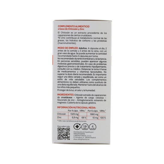Forte Quitosana Arkodiet 90cáps