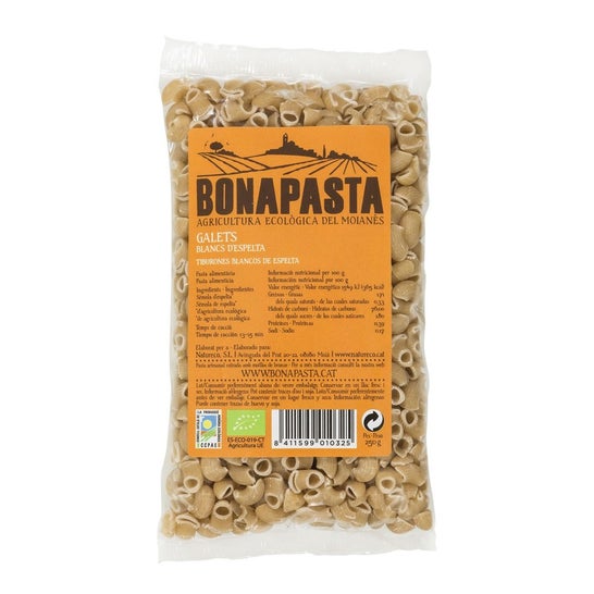 Bonapasta Massa Seixos Espelta Brancos Eco 250g