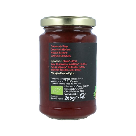 Biocop Strawberry Compote Bio 280g