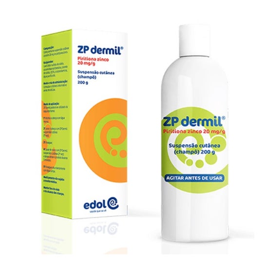 Edol Z.P. Dermil 20mg/g Champô 200g Edol Z.P. Dermil 20mg/g Champô 200g