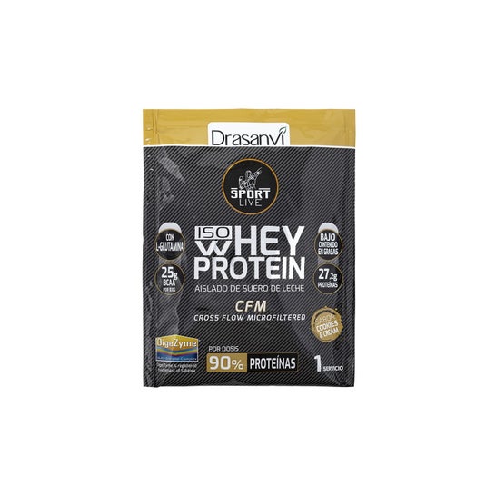 Drasanvi Iso Whey Protein Cookies Cream 30g