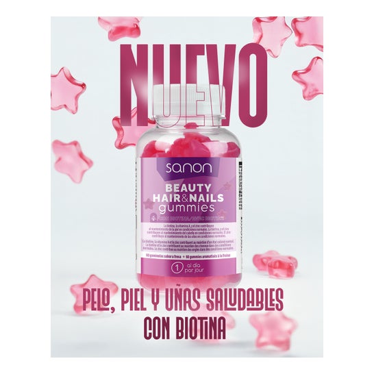 Sanon Beauty, Cabelo & Unhas 60 gomas
