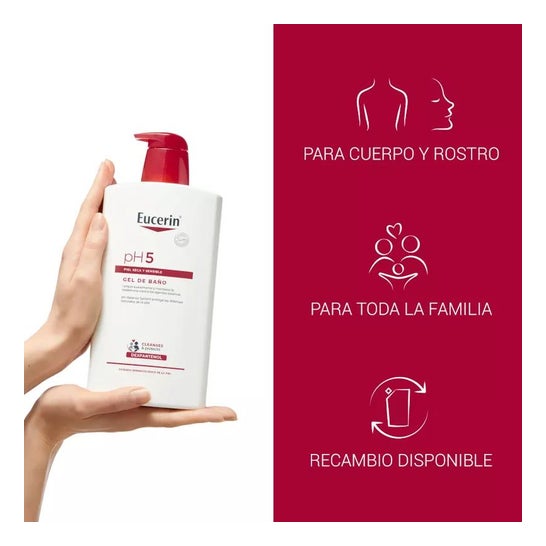 Eucerin™ gel de banho pH5 1l Eucerin™ gel de banho pH5 1l