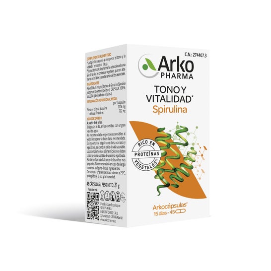 Arkocaps Spirulina 50cáps