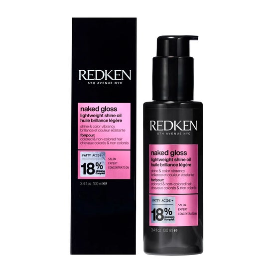Redken Naked Gloss Óleo Brilho Leve 100 ml