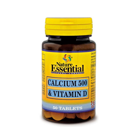 Natureza Essencial cálcio + vitamina D 50 comprimidos
