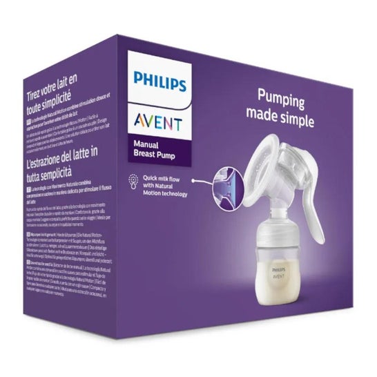 Philips Avent Sacaleche Manual SCF430/01 1ud Philips Avent Sacaleche Manual SCF430/01 1ud